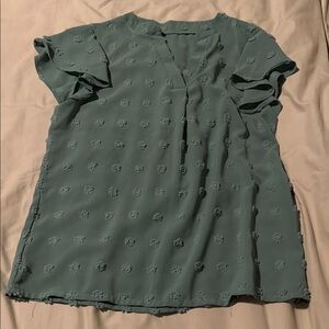 Elegant Green Women's Top